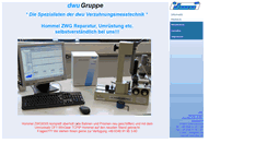 Desktop Screenshot of dwu.de