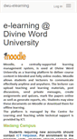 Mobile Screenshot of learninghub.dwu.ac.pg